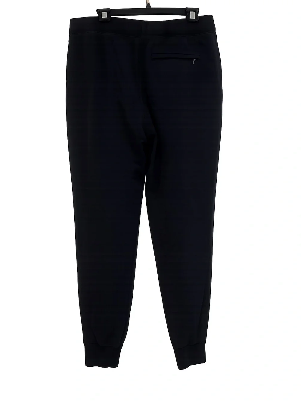 Psycho Bunny Men’s XL Black Jogger Sweatpants Embroidered Bunny Logo Zip Pocket